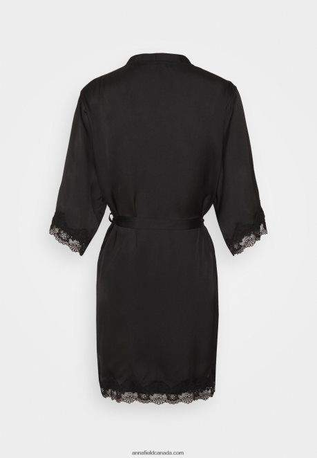 Anna Field Women Dressing Gown Black H42J4Z1085