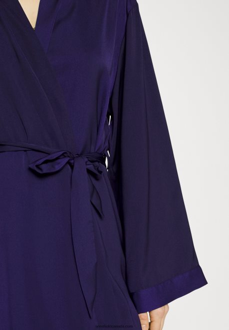 Anna Field Women Dressing Gown Blue H42J4Z1089