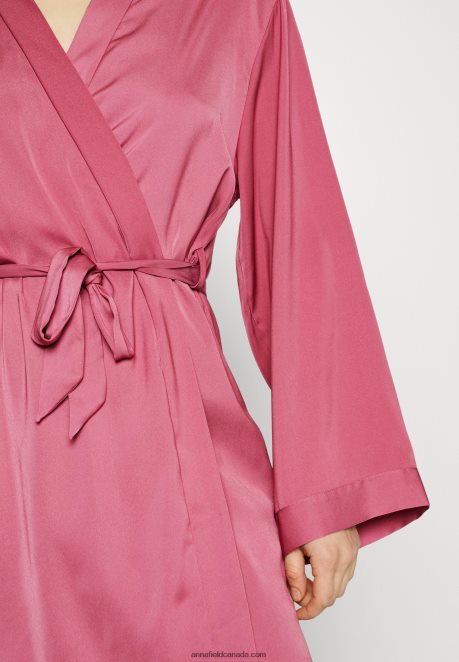 Anna Field Women Dressing Gown Pink H42J4Z1081