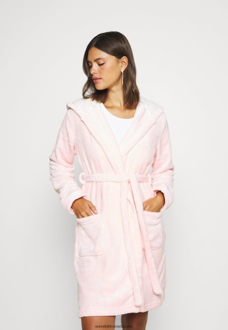 Anna Field Women Maelis Dressing Gown Pink H42J4Z1079