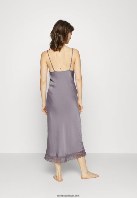Anna Field Women Nightie Grey H42J4Z1045