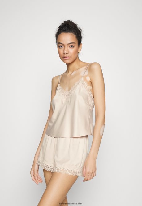 Anna Field Women Nightie Off-White H42J4Z1056