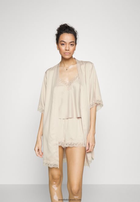 Anna Field Women Nightie Off-White H42J4Z1056