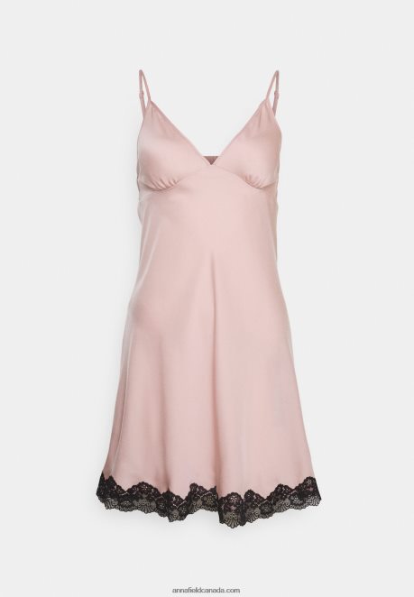 Anna Field Women Nightie Pink/Black H42J4Z1041