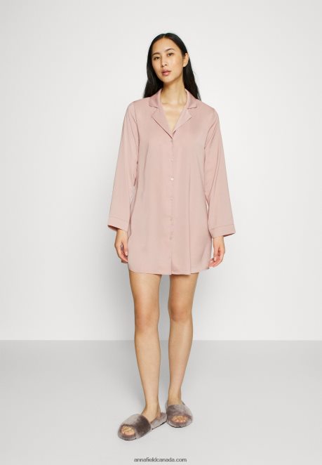 Anna Field Women Nightie Pink H42J4Z1051