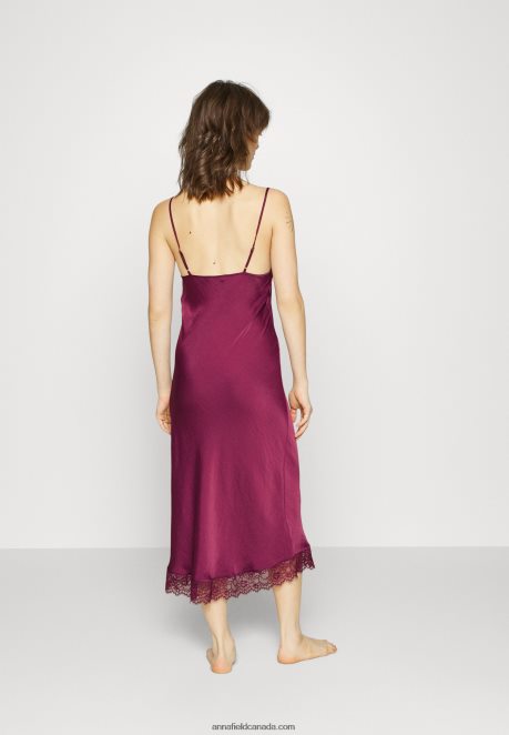 Anna Field Women Nightie Purple H42J4Z1043