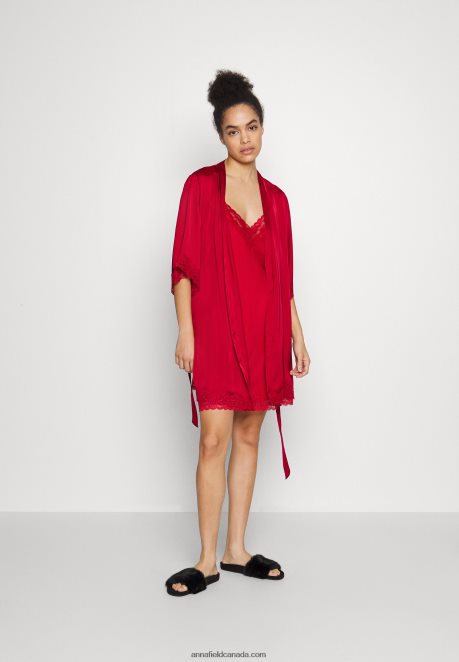 Anna Field Women Nightie Red H42J4Z1047