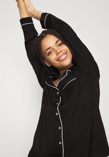 Anna Field Women Pyjama Set Black H42J4Z1072