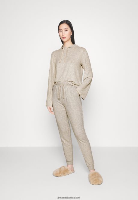 Anna Field Women Pyjama Set Brown H42J4Z1067