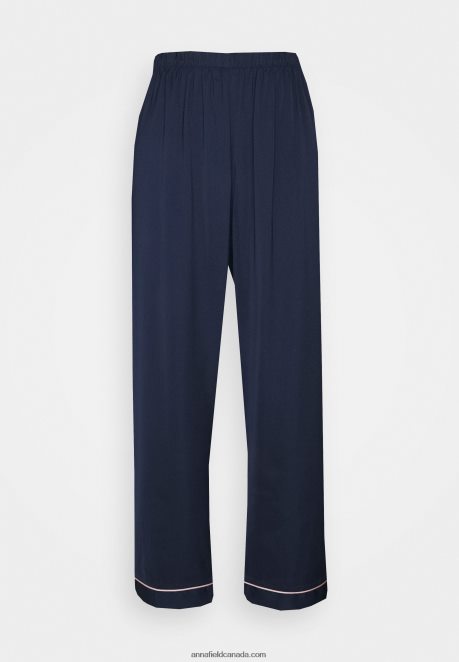 Anna Field Women Pyjama Set Dark Blue H42J4Z1074