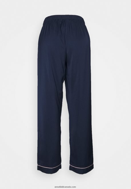 Anna Field Women Pyjama Set Dark Blue H42J4Z1074
