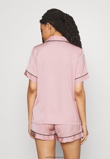 Anna Field Women Pyjama Set Pink H42J4Z1073