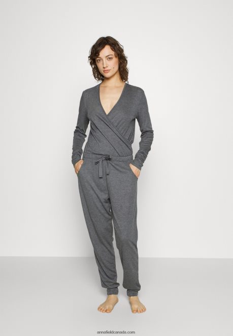 Anna Field Women Pyjamas Dark Grey H42J4Z1058