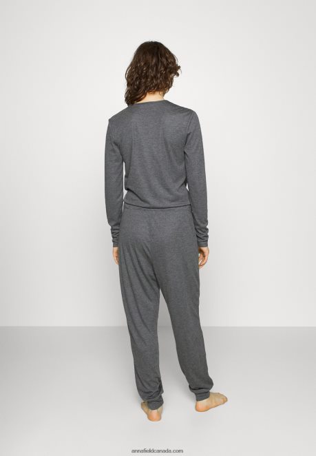 Anna Field Women Pyjamas Dark Grey H42J4Z1058