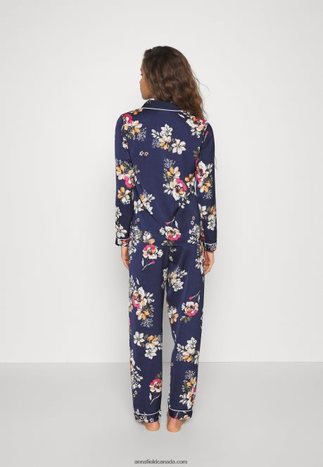 Anna Field Women Set Pyjamas Dark Blue H42J4Z1070