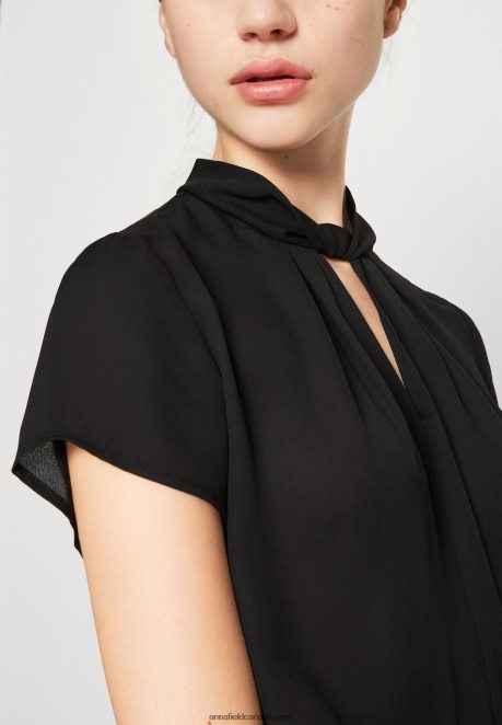 Anna Field Women Blouse Black H42J4Z702