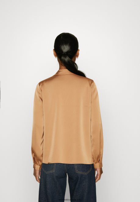 Anna Field Women Blouse Brown H42J4Z695