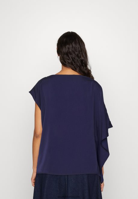 Anna Field Women Blouse Dark Blue H42J4Z699