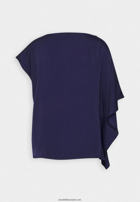 Anna Field Women Blouse Dark Blue H42J4Z699