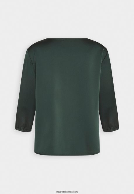Anna Field Women Blouse Dark Green H42J4Z696