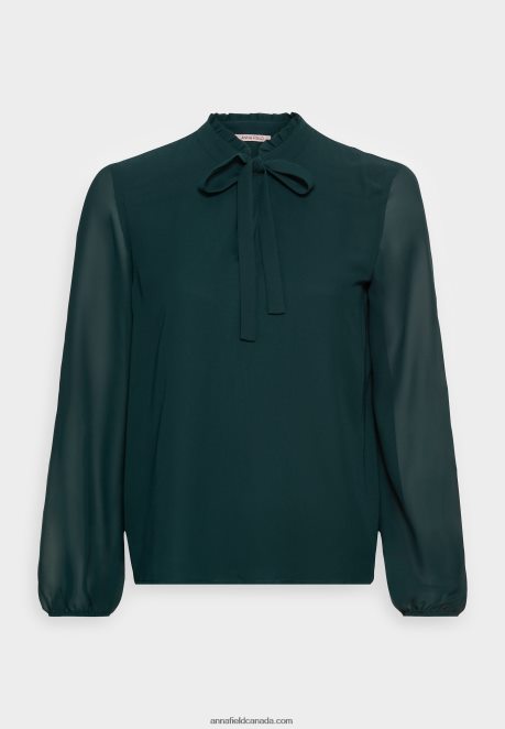 Anna Field Women Blouse Green H42J4Z704