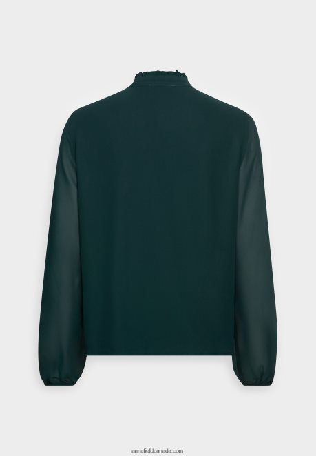 Anna Field Women Blouse Green H42J4Z704