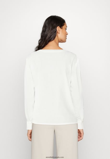 Anna Field Women Blouse Off-White H42J4Z686