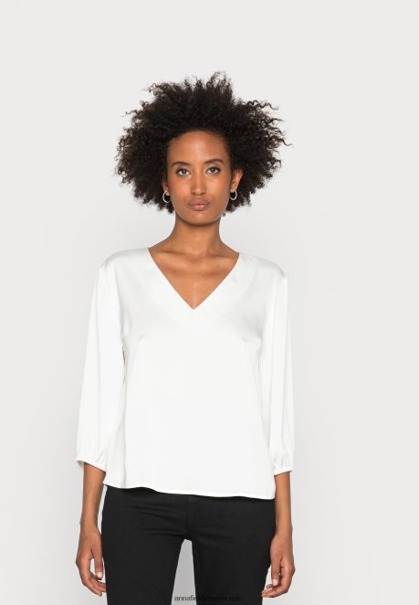 Anna Field Women Blouse Off White H42J4Z703
