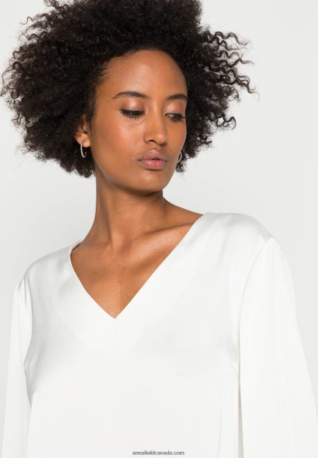 Anna Field Women Blouse Off White H42J4Z703