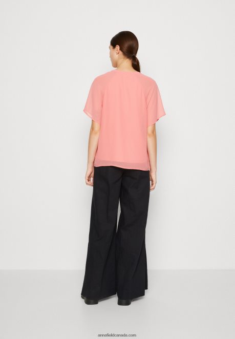 Anna Field Women Blouse Pink H42J4Z700