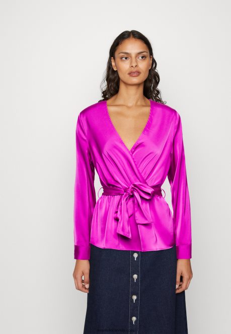 Anna Field Women Blouse Purple H42J4Z694