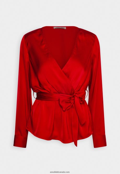 Anna Field Women Blouse Red H42J4Z682
