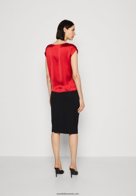 Anna Field Women Blouse Red H42J4Z683