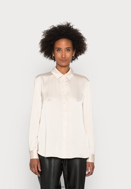 Anna Field Women Button-Down Blouse Nude H42J4Z667