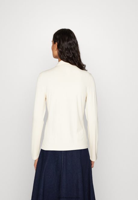 Anna Field Women Button-Down Blouse Off-White H42J4Z672