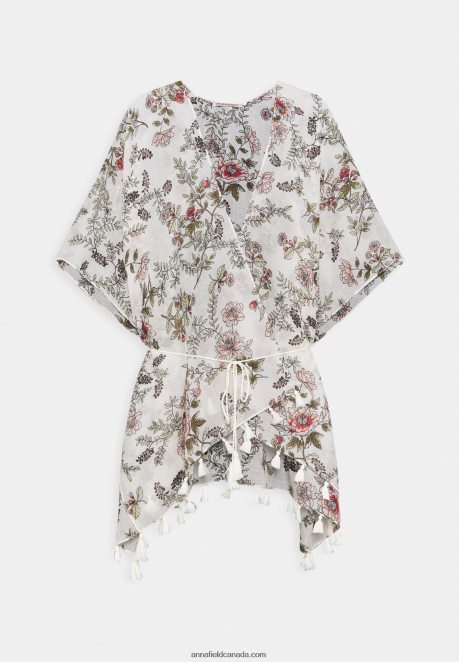Anna Field Women Tunic Off-White/Pink H42J4Z697