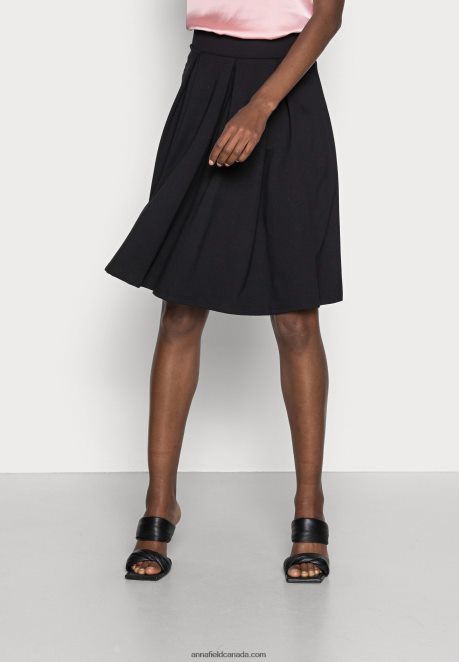 Anna Field Women A-Line Skirt Black H42J4Z773