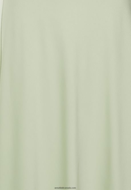 Anna Field Women A-Line Skirt Light Green H42J4Z785