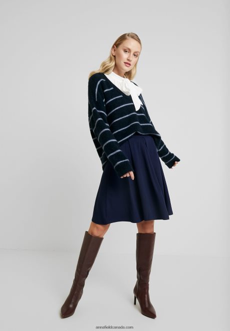 Anna Field Women A-Line Skirt Maritime Blue H42J4Z772