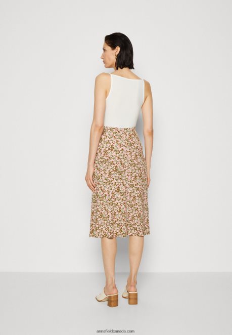 Anna Field Women A-Line Skirt Multi-Coloured H42J4Z786