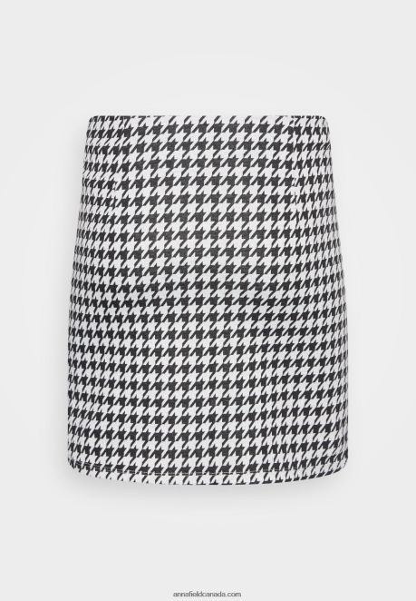 Anna Field Women Mini Skirt Black/White H42J4Z792