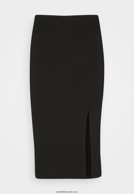Anna Field Women Pencil Skirt Black H42J4Z797