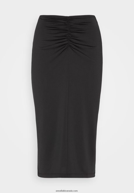 Anna Field Women Pencil Skirt Black H42J4Z802