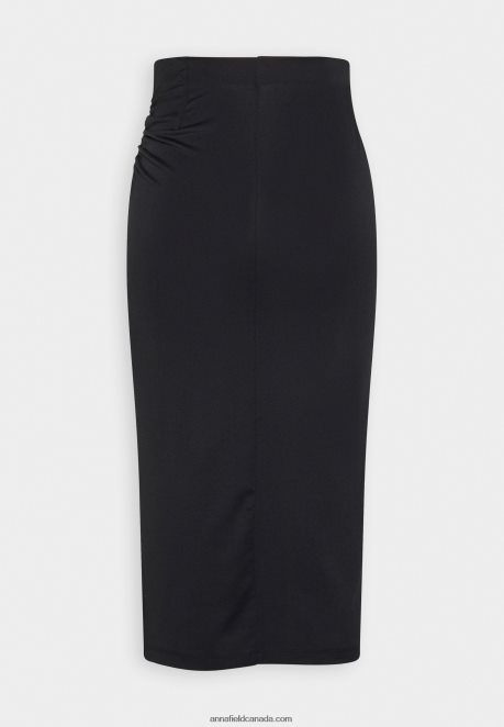 Anna Field Women Pencil Skirt Black H42J4Z811
