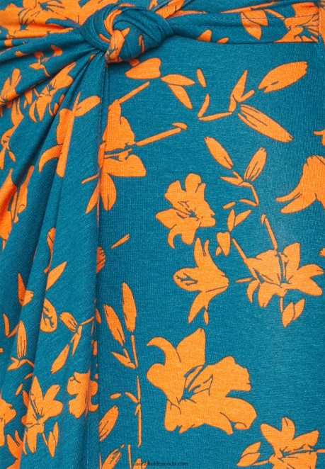 Anna Field Women Pencil Skirt Blue H42J4Z795