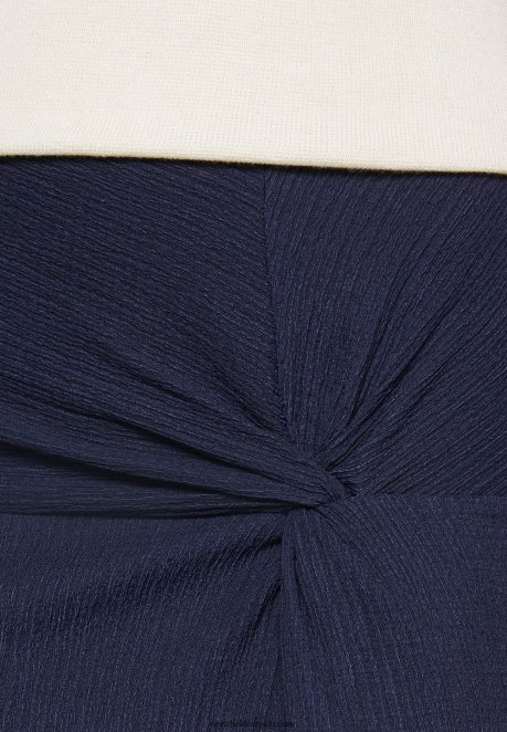 Anna Field Women Pencil Skirt Dark Blue H42J4Z810