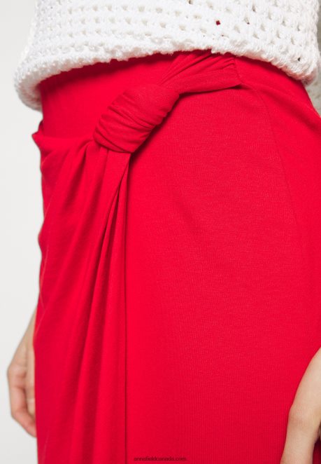 Anna Field Women Pencil Skirt Red H42J4Z796