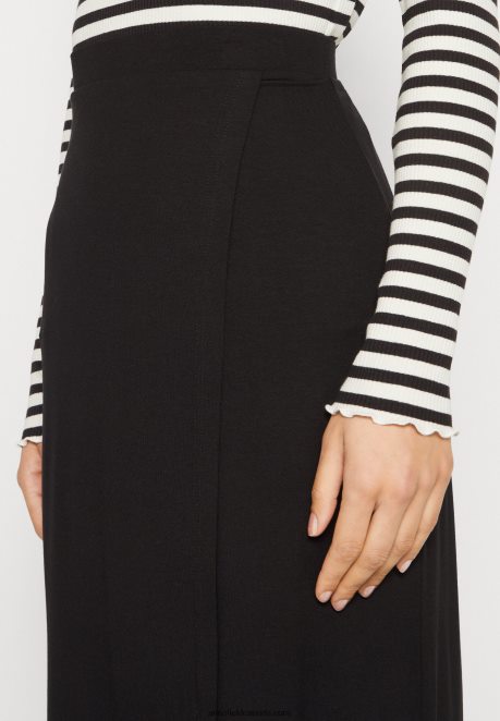 Anna Field Women Wrap Skirt Black H42J4Z813