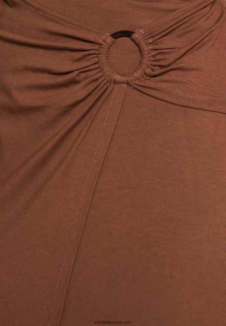 Anna Field Women Wrap Skirt Dark Brown H42J4Z814