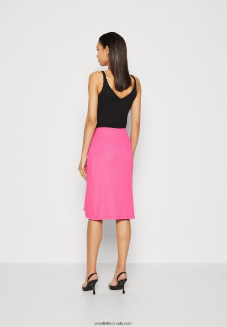 Anna Field Women Wrap Skirt Pink H42J4Z805